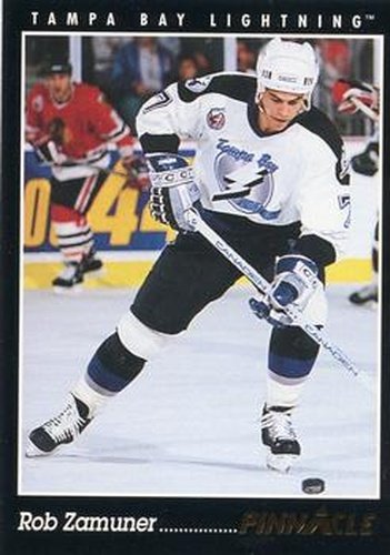 #121 Rob Zamuner - Tampa Bay Lightning - 1993-94 Pinnacle Canadian Hockey