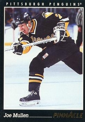 #122 Joe Mullen - Pittsburgh Penguins - 1993-94 Pinnacle Canadian Hockey