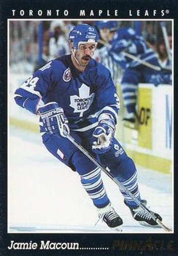 #131 Jamie Macoun - Toronto Maple Leafs - 1993-94 Pinnacle Canadian Hockey