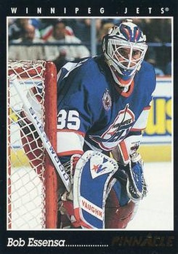 #133 Bob Essensa - Winnipeg Jets - 1993-94 Pinnacle Canadian Hockey