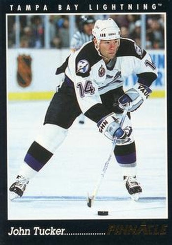 #144 John Tucker - Tampa Bay Lightning - 1993-94 Pinnacle Canadian Hockey