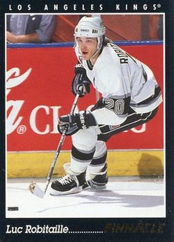 #145 Luc Robitaille - Los Angeles Kings - 1993-94 Pinnacle Canadian Hockey