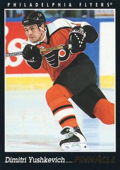#146 Dimitri Yushkevich - Philadelphia Flyers - 1993-94 Pinnacle Canadian Hockey