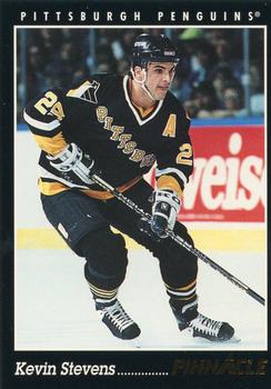 #149 Kevin Stevens - Pittsburgh Penguins - 1993-94 Pinnacle Canadian Hockey