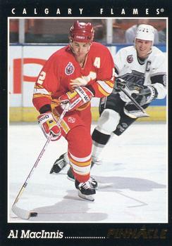 #155 Al MacInnis - Calgary Flames - 1993-94 Pinnacle Canadian Hockey