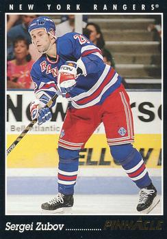 #156 Sergei Zubov - New York Rangers - 1993-94 Pinnacle Canadian Hockey