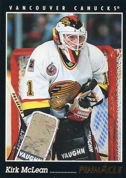 #158 Kirk McLean - Vancouver Canucks - 1993-94 Pinnacle Canadian Hockey