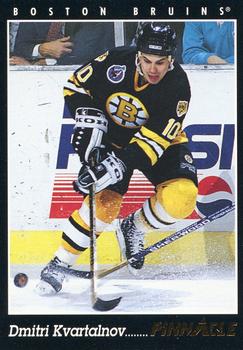 #161 Dmitri Kvartalnov - Boston Bruins - 1993-94 Pinnacle Canadian Hockey