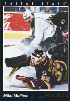 #163 Mike McPhee - Dallas Stars - 1993-94 Pinnacle Canadian Hockey