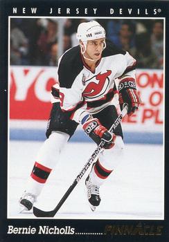 #165 Bernie Nicholls - New Jersey Devils - 1993-94 Pinnacle Canadian Hockey