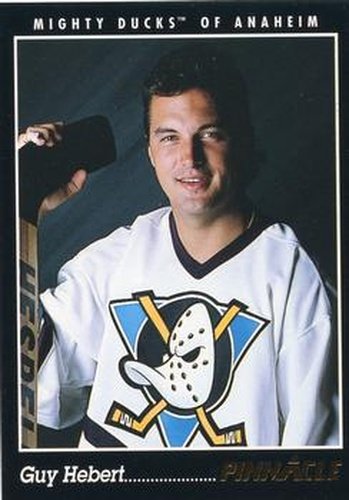#167 Guy Hebert - Anaheim Mighty Ducks - 1993-94 Pinnacle Canadian Hockey