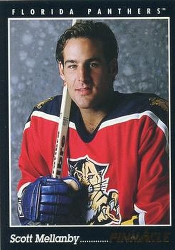 #168 Scott Mellanby - Florida Panthers - 1993-94 Pinnacle Canadian Hockey