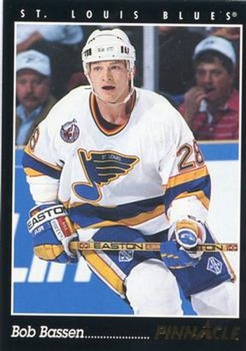 #169 Bob Bassen - St. Louis Blues - 1993-94 Pinnacle Canadian Hockey