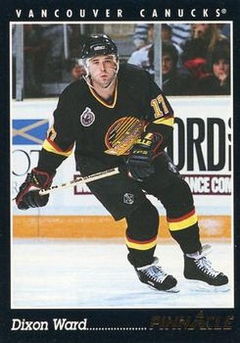 #176 Dixon Ward - Vancouver Canucks - 1993-94 Pinnacle Canadian Hockey
