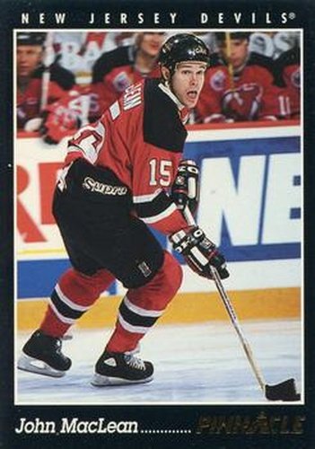 #183 John MacLean - New Jersey Devils - 1993-94 Pinnacle Canadian Hockey