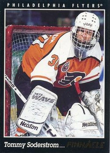 #19 Tommy Soderstrom - Philadelphia Flyers - 1993-94 Pinnacle Canadian Hockey