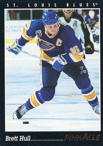 #200 Brett Hull - St. Louis Blues - 1993-94 Pinnacle Canadian Hockey