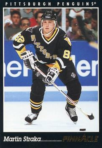 #204 Martin Straka - Pittsburgh Penguins - 1993-94 Pinnacle Canadian Hockey