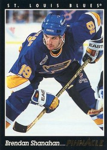 #205 Brendan Shanahan - St. Louis Blues - 1993-94 Pinnacle Canadian Hockey