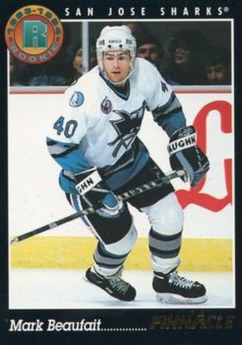 #206 Mark Beaufait - San Jose Sharks - 1993-94 Pinnacle Canadian Hockey