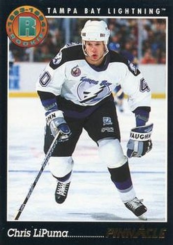 #208 Chris LiPuma - Tampa Bay Lightning - 1993-94 Pinnacle Canadian Hockey