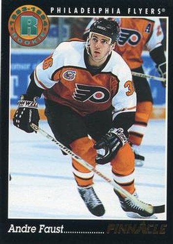 #209 Andre Faust - Philadelphia Flyers - 1993-94 Pinnacle Canadian Hockey