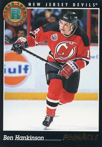 #210 Ben Hankinson - New Jersey Devils - 1993-94 Pinnacle Canadian Hockey