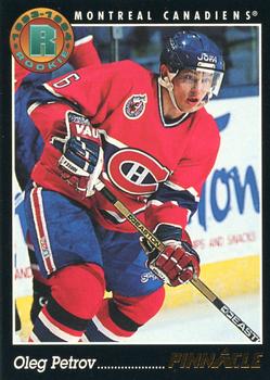 #212 Oleg Petrov - Montreal Canadiens - 1993-94 Pinnacle Canadian Hockey