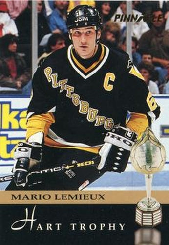 #221 Mario Lemieux - Pittsburgh Penguins - 1993-94 Pinnacle Canadian Hockey