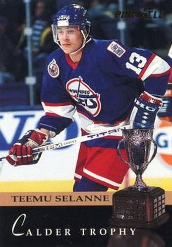 #222 Teemu Selanne - Winnipeg Jets - 1993-94 Pinnacle Canadian Hockey