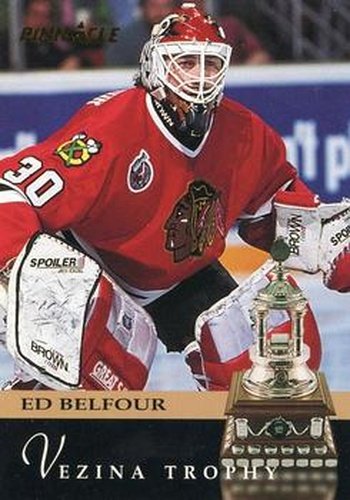 #224 Ed Belfour - Chicago Blackhawks - 1993-94 Pinnacle Canadian Hockey
