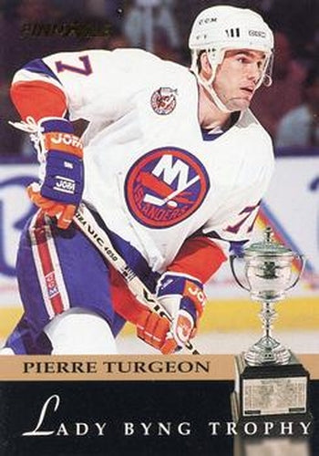 #225 Pierre Turgeon - New York Islanders - 1993-94 Pinnacle Canadian Hockey