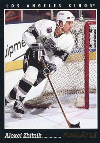 #23 Alexei Zhitnik - Los Angeles Kings - 1993-94 Pinnacle Canadian Hockey