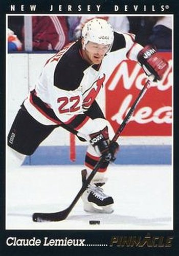 #251 Claude Lemieux - New Jersey Devils - 1993-94 Pinnacle Canadian Hockey