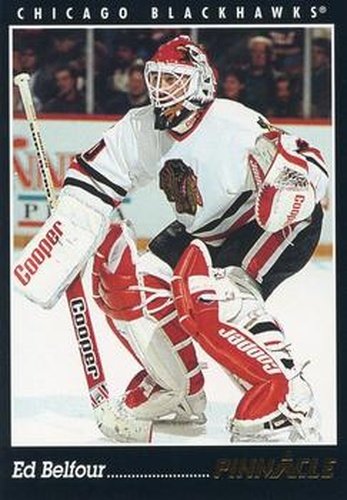 #255 Ed Belfour - Chicago Blackhawks - 1993-94 Pinnacle Canadian Hockey