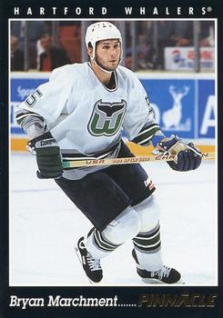 #283 Bryan Marchment - Hartford Whalers - 1993-94 Pinnacle Canadian Hockey