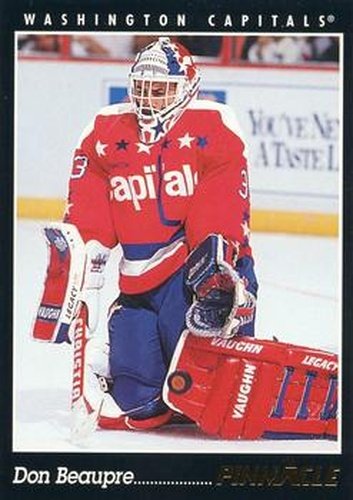 #292 Don Beaupre - Washington Capitals - 1993-94 Pinnacle Canadian Hockey