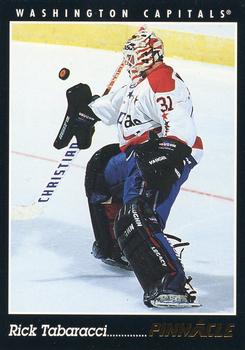 #299 Rick Tabaracci - Washington Capitals - 1993-94 Pinnacle Canadian Hockey