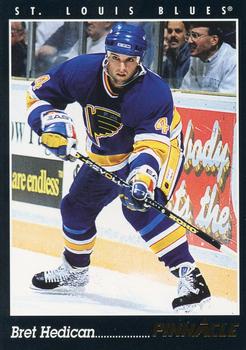 #315 Bret Hedican - St. Louis Blues - 1993-94 Pinnacle Canadian Hockey