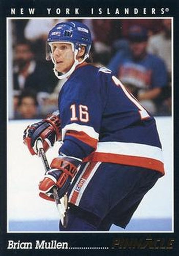 #324 Brian Mullen - New York Islanders - 1993-94 Pinnacle Canadian Hockey