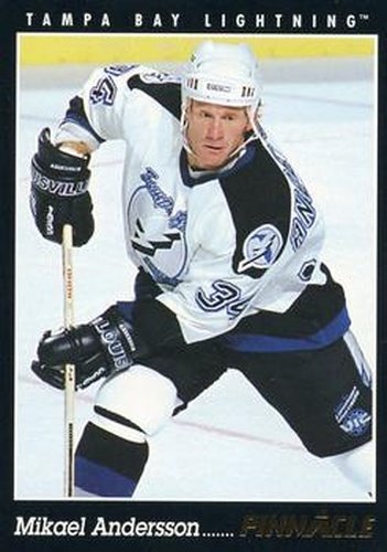 #329 Mikael Andersson - Tampa Bay Lightning - 1993-94 Pinnacle Canadian Hockey
