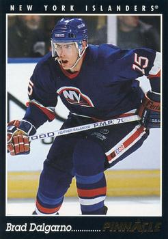#333 Brad Dalgarno - New York Islanders - 1993-94 Pinnacle Canadian Hockey