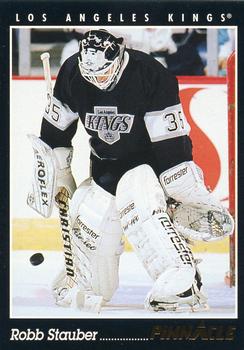 #338 Robb Stauber - Los Angeles Kings - 1993-94 Pinnacle Canadian Hockey