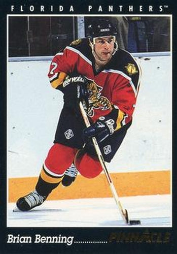 #341 Brian Benning - Florida Panthers - 1993-94 Pinnacle Canadian Hockey
