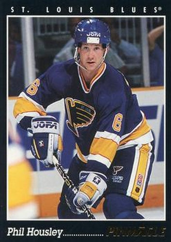 #351 Phil Housley - St. Louis Blues - 1993-94 Pinnacle Canadian Hockey
