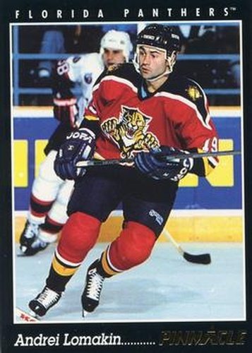 #360 Andrei Lomakin - Florida Panthers - 1993-94 Pinnacle Canadian Hockey