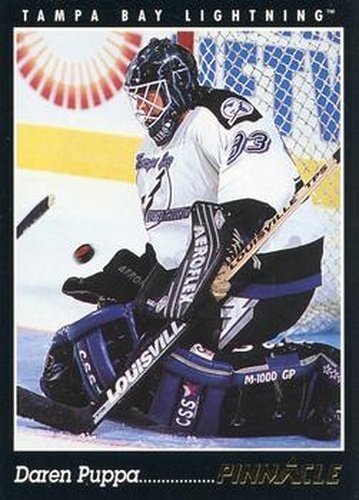 #361 Daren Puppa - Tampa Bay Lightning - 1993-94 Pinnacle Canadian Hockey