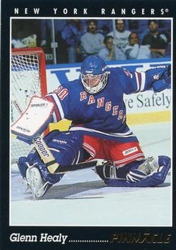 #365 Glenn Healy - New York Rangers - 1993-94 Pinnacle Canadian Hockey