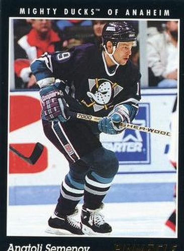 #368 Anatoli Semenov - Anaheim Mighty Ducks - 1993-94 Pinnacle Canadian Hockey