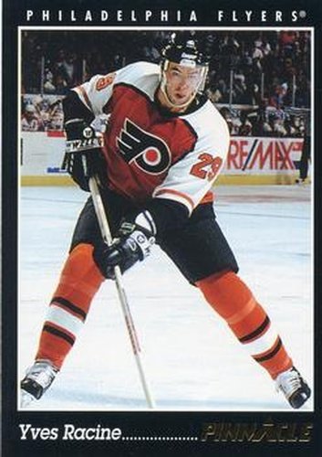 #372 Yves Racine - Philadelphia Flyers - 1993-94 Pinnacle Canadian Hockey